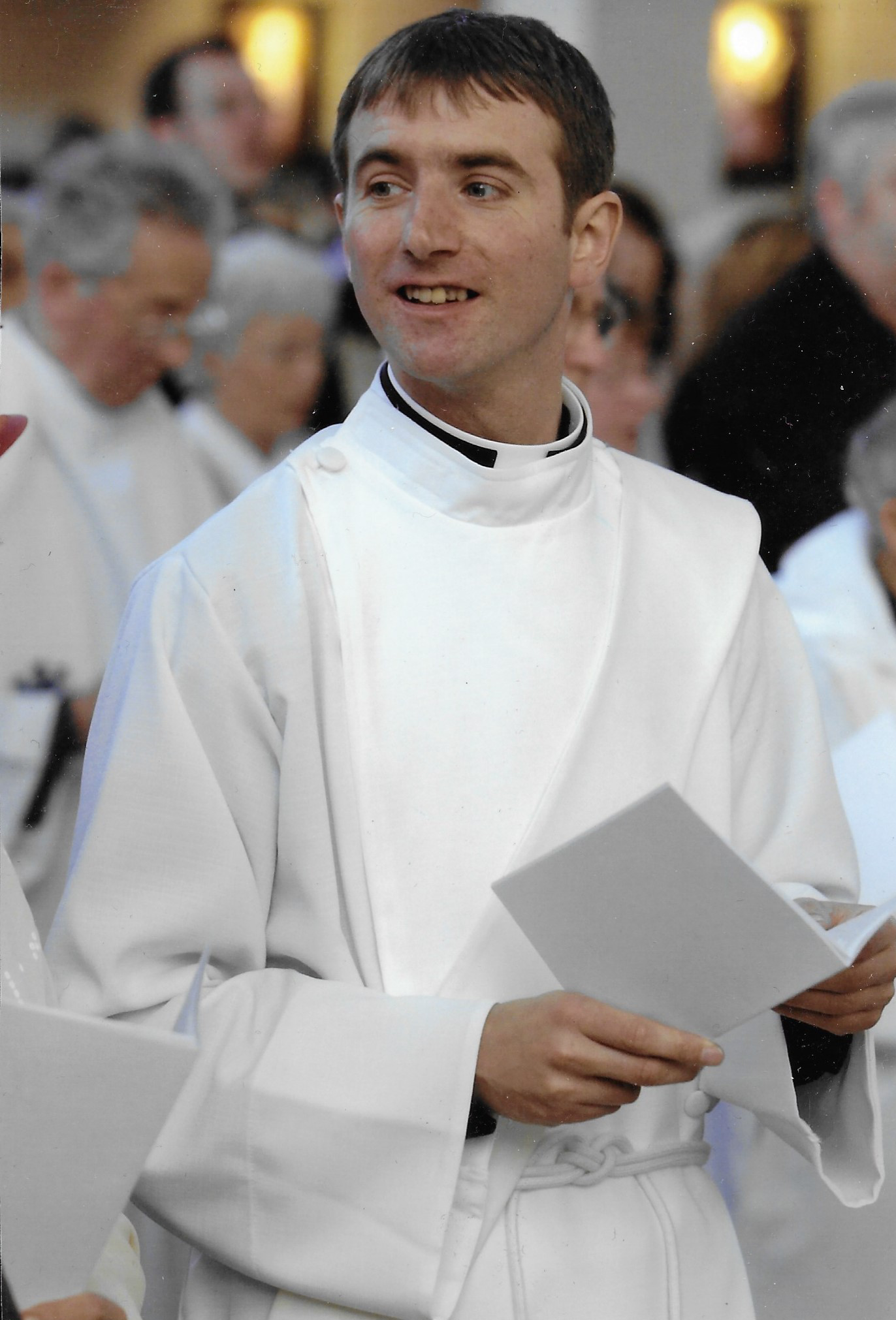 Fr. Michael during his ordination