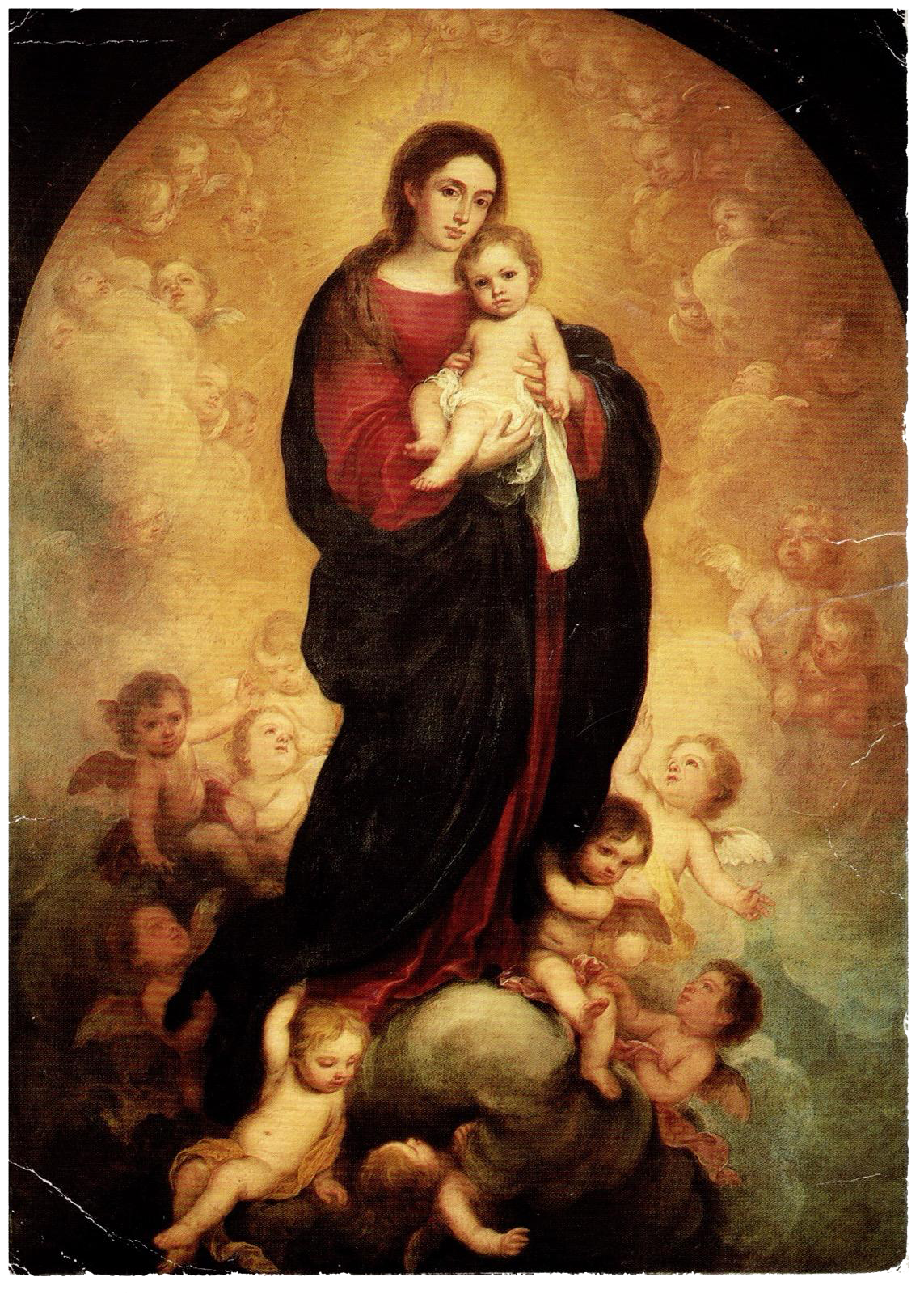 The Virgin and Child in Glory (La Vierge Coupee)